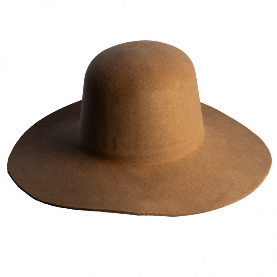 Premium Rabbit Fur Hat Body 160g Brown – 100% Rabbit Fur for Hat Designers