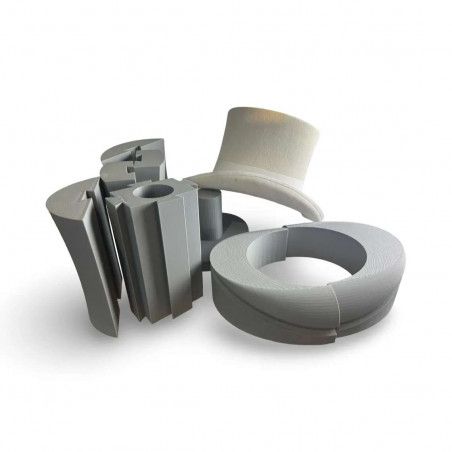 Bloque Modular para Sombrero de Copa – Talla y Altura a elegir – Opción de Brida para Ala – 5 Piezas