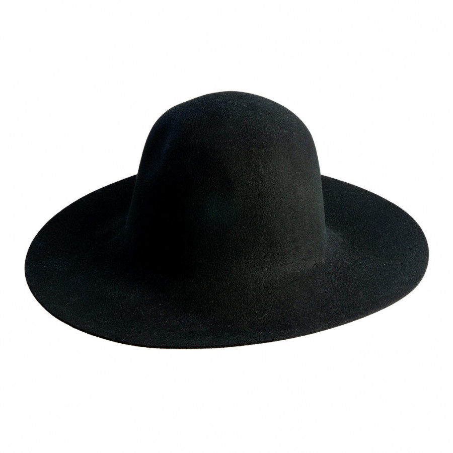 Capelina Pelo de Conejo Premium 160g Negra – 100% Rabbit Fur para Sombreros