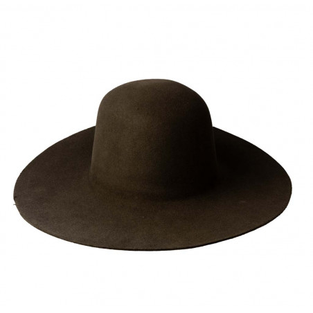 180g Rabbit Fur Hat Body DARK BROWN – Premium Quality for Hatmakers