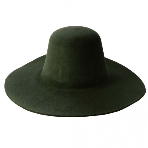 Capelina Pelo de Conejo 220g Verde Army – 100% Rabbit Fur Premium