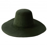 Capelina Pelo de Conejo 220g Verde Army – 100% Rabbit Fur Premium