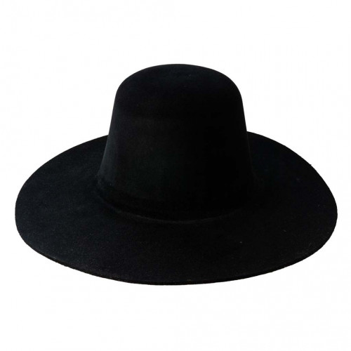 Capelina Pelo de Conejo 220g Negro – 100% Rabbit Fur Premium