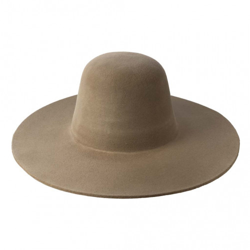 Capelina Pelo de Conejo 220g Camel – 100% Rabbit Fur Premium