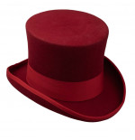Red Top Hat Handmade – WikyPepe Hats | 220 g Merino Wool